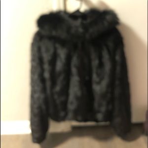 Ladies mink vintage jacket